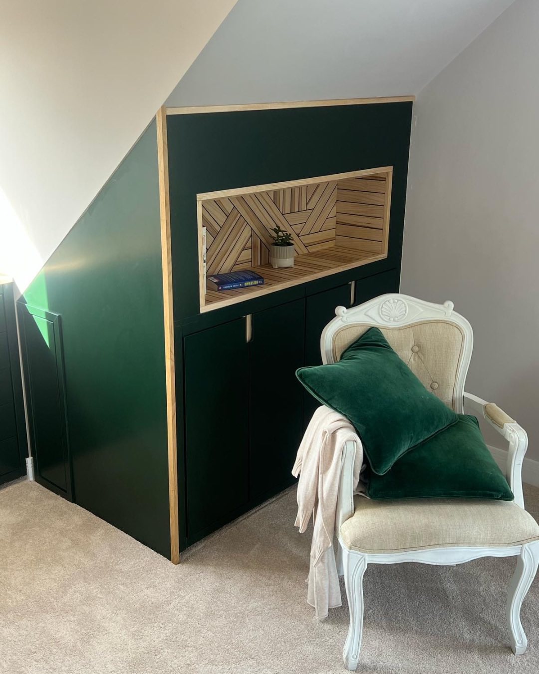 Bespoke Side Board Green- Make Wood Work Southampton
